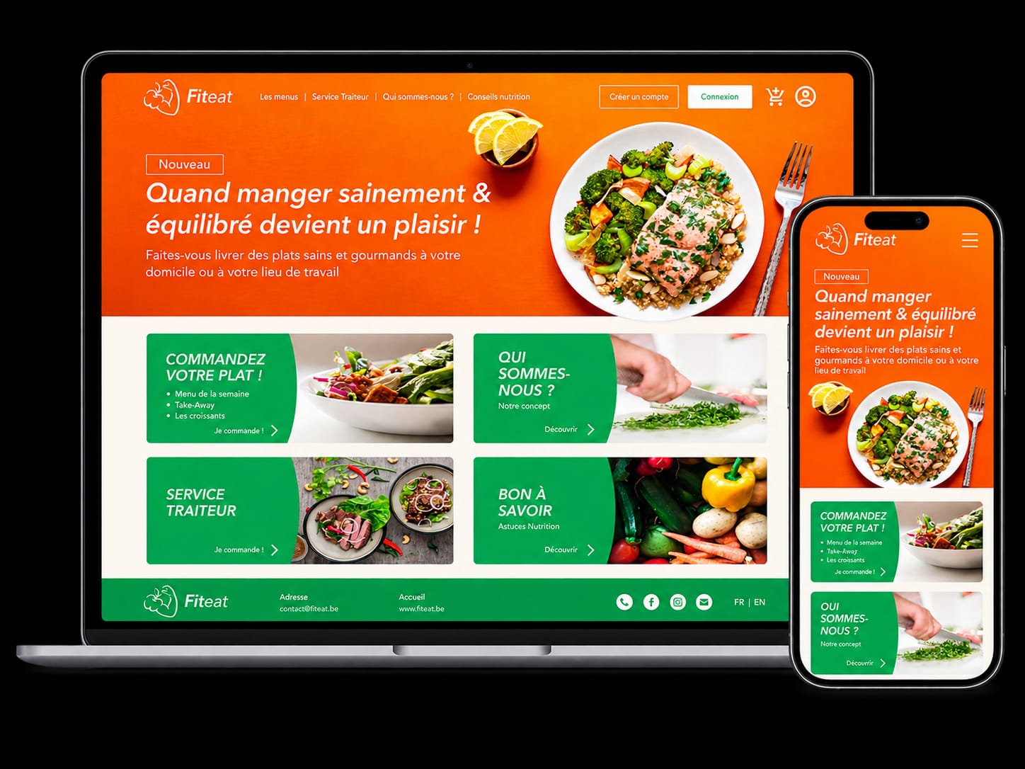 Maquette du site Fiteat